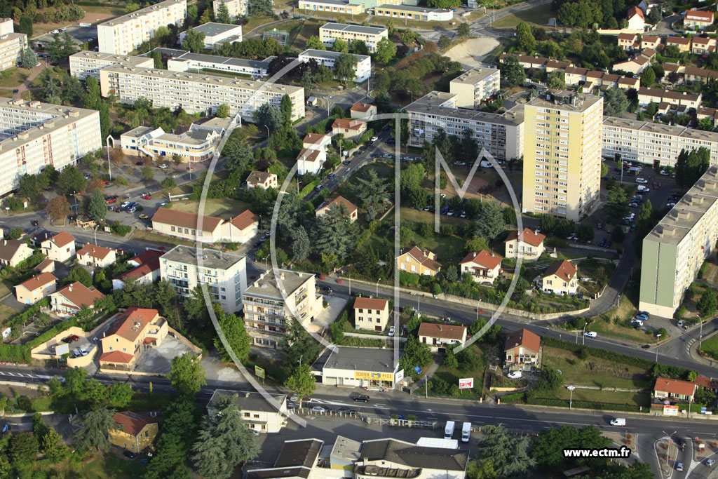 Photo arienne de Rive-de-Gier (Le Grand Pont)