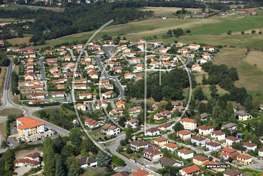 Photo arienne de Roche-la-Molire
