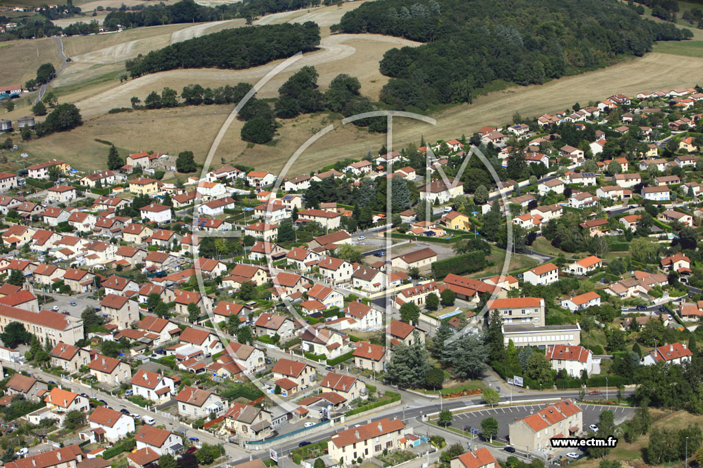 Photo arienne de Roche-la-Molire (Cit de Beaulieu)