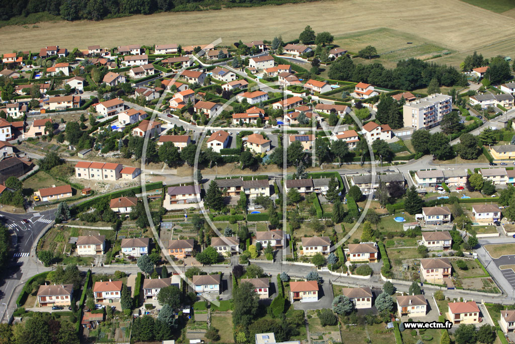 Photo arienne de Roche-la-Molire (Cit de Beaulieu)