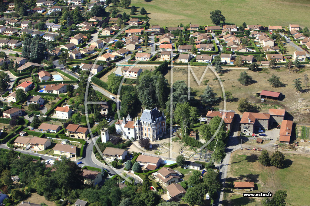 Photo arienne de Roche-la-Molire (Cit de Beaulieu)
