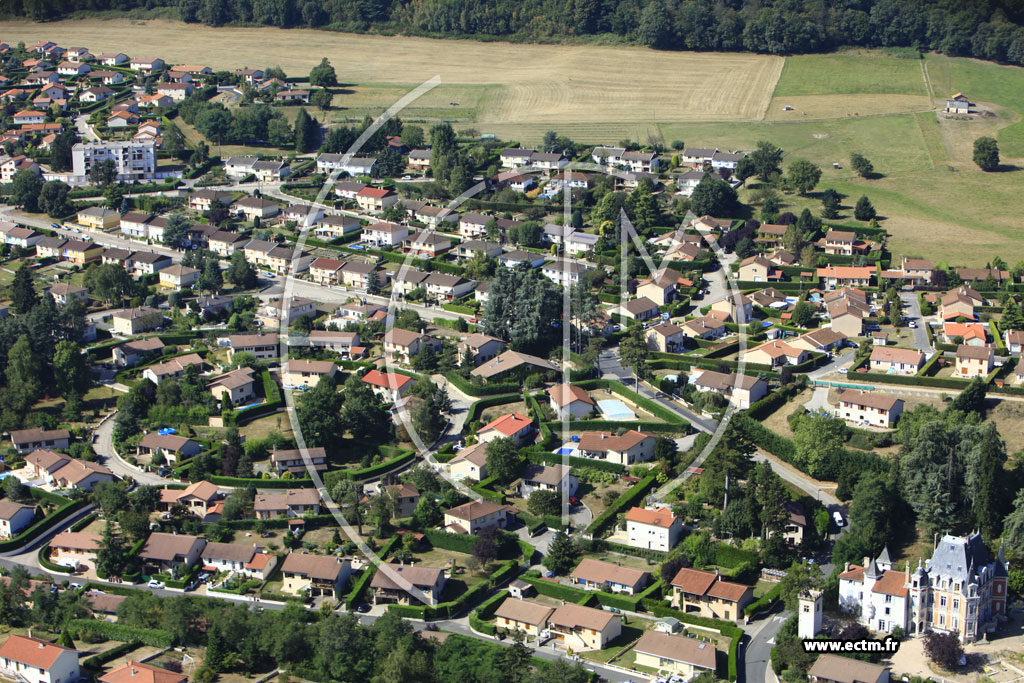 Photo arienne de Roche-la-Molire (Cit de Beaulieu)