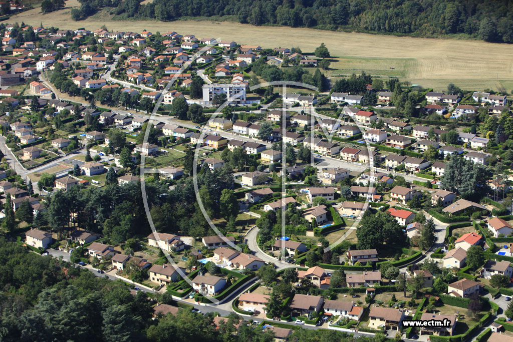 Photo arienne de Roche-la-Molire (Cit de Beaulieu)