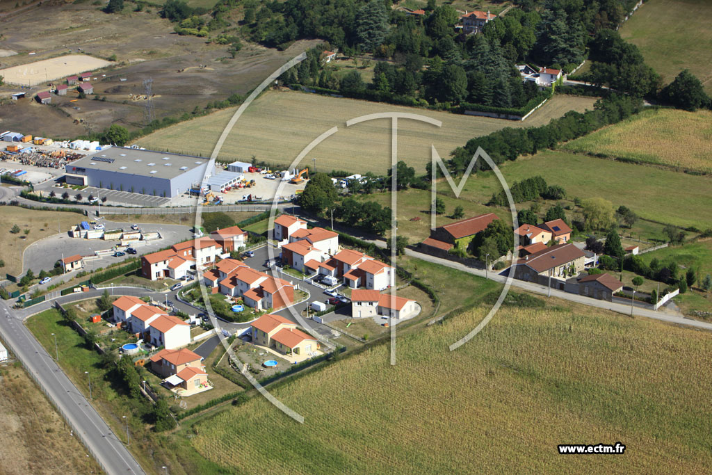 Photo arienne de Roche-la-Molire (La Cote Durieux)