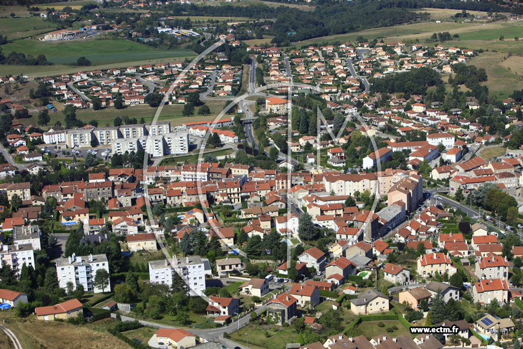 Photo arienne de Roche-la-Molire (Les Grandes Barres)