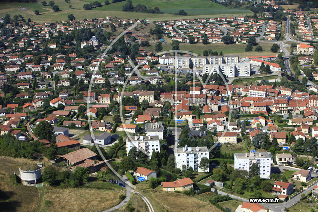 Photo arienne de Roche-la-Molire (Les Grandes Barres)