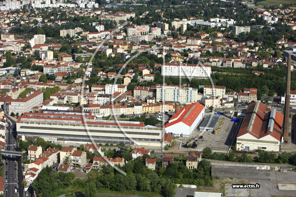 Photo arienne de Saint-Chamond (Centre)