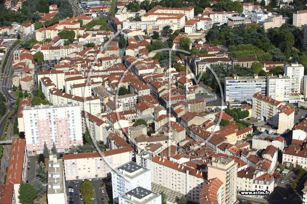Photo arienne de Saint-Chamond (Centre)