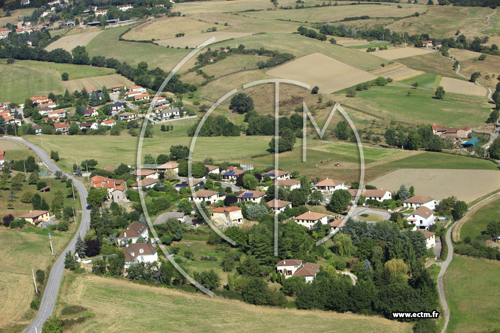 Photo arienne de Saint-Chamond (Chavanne)