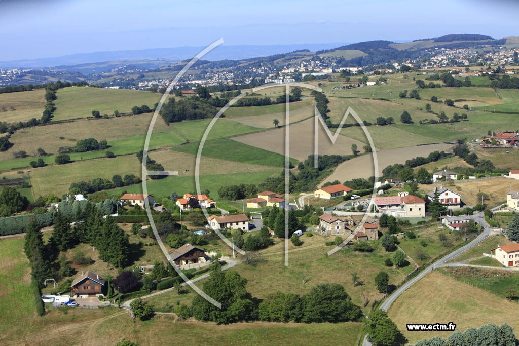 Photo arienne de Saint-Chamond (Chavanne)