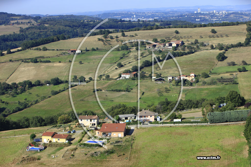 Photo arienne de Saint-Chamond (Chavanne)