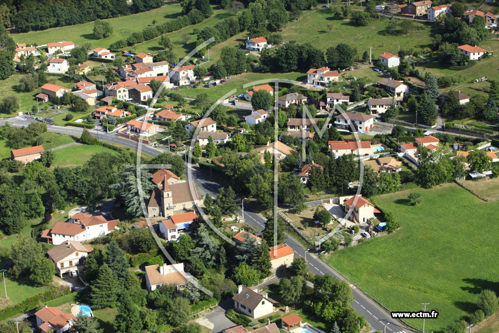 Photo arienne de Saint-Chamond (La Chabure)