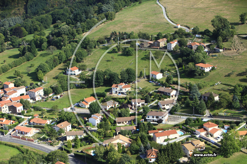 Photo arienne de Saint-Chamond (La Chabure)