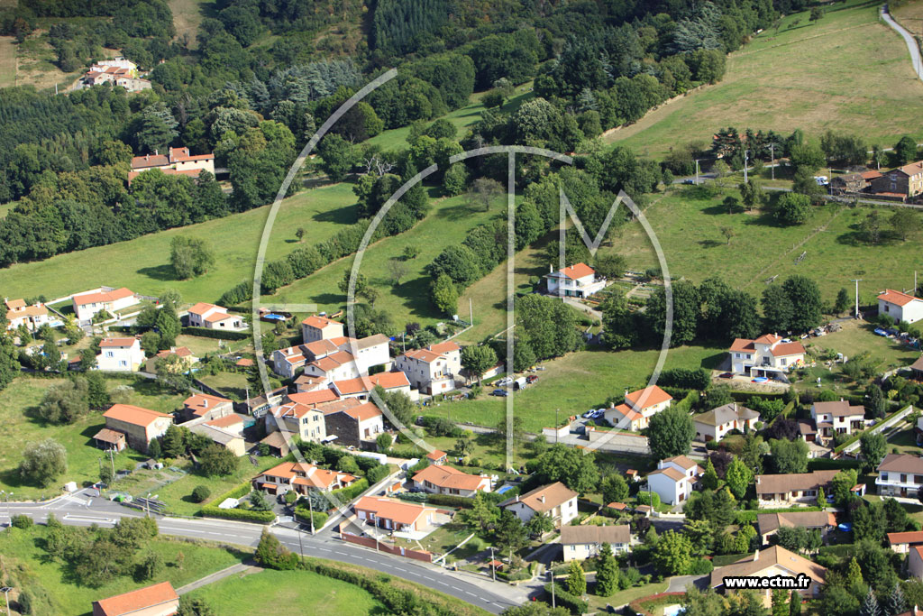 Photo arienne de Saint-Chamond (La Chabure)