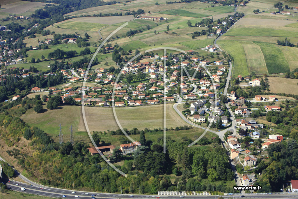 Photo arienne de Saint-Chamond (La Philippiere)
