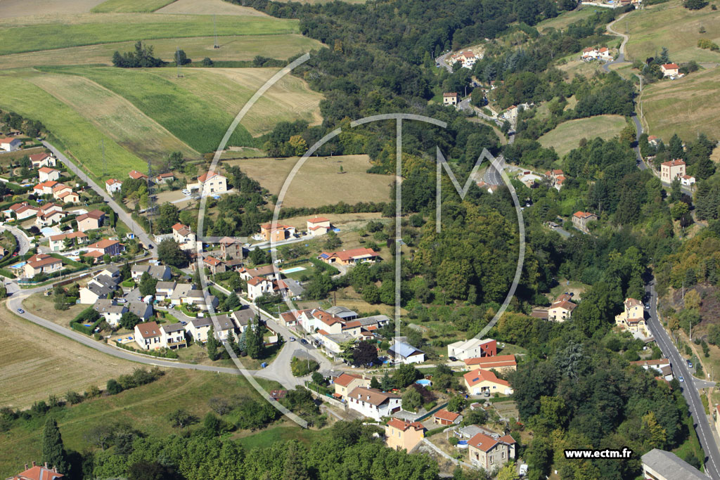 Photo arienne de Saint-Chamond (La Philippiere)