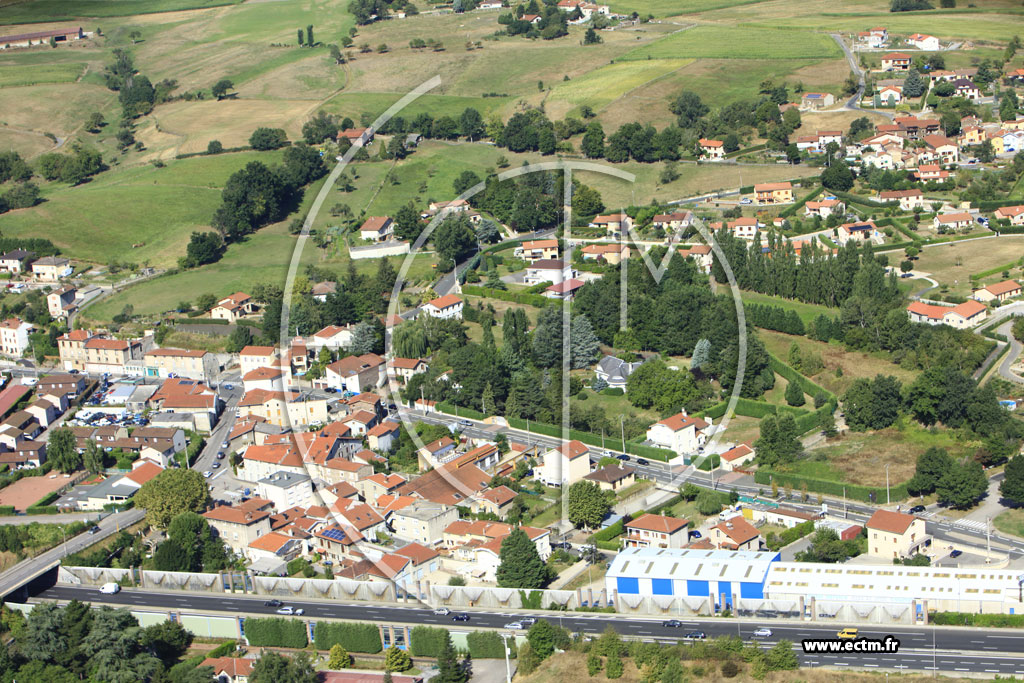 Photo arienne de Saint-Chamond (La Varizelle)