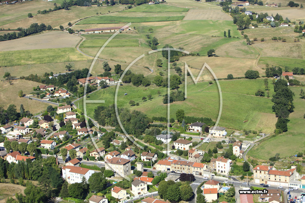 Photo arienne de Saint-Chamond (La Varizelle)