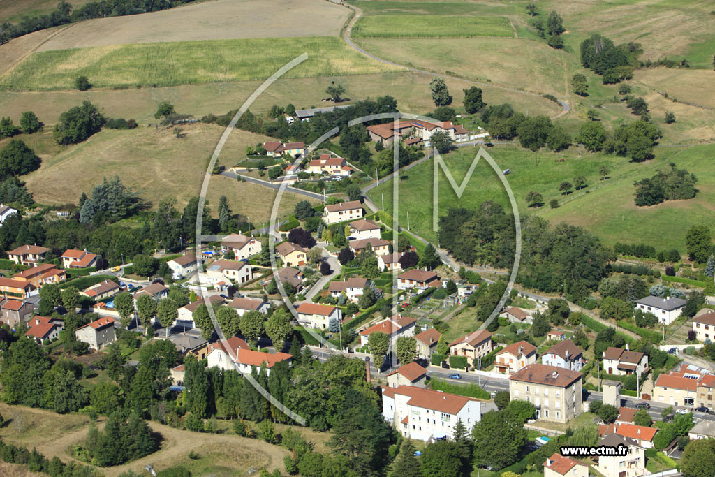 Photo arienne de Saint-Chamond (La Varizelle)