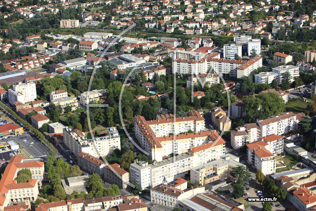 Photo arienne de Saint-Chamond (Les Palermes)