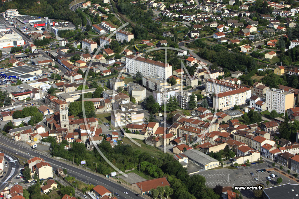 Photo arienne de Saint-Chamond (Les Palermes)