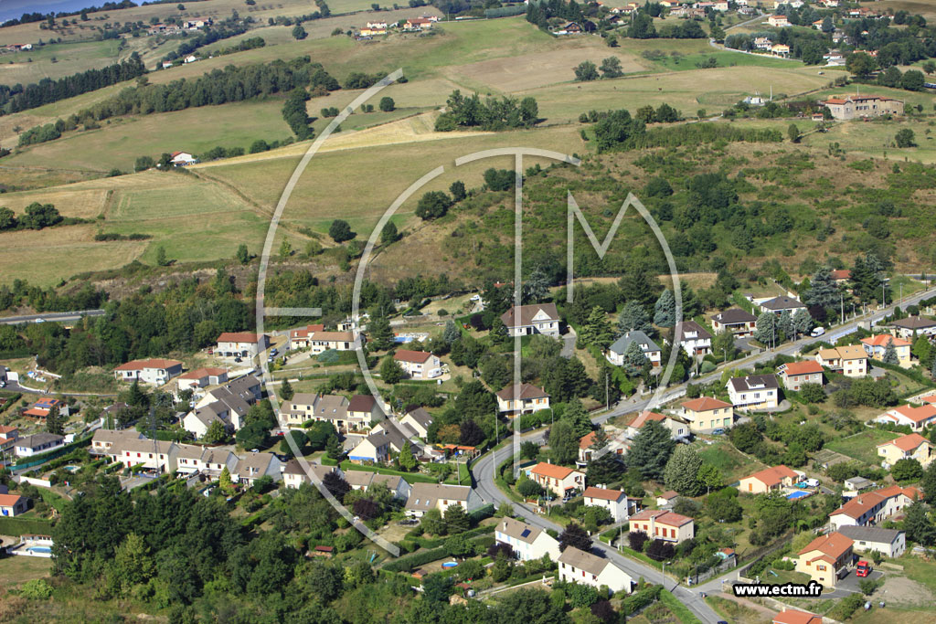 Photo arienne de Saint-Chamond (Les Vignes)