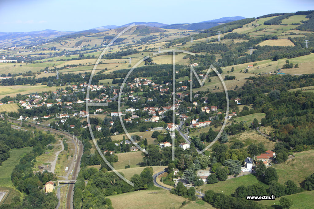 Photo arienne de Saint-Chamond (Ocharra)