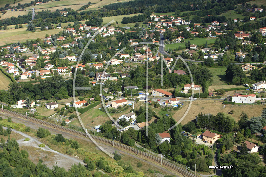 Photo arienne de Saint-Chamond (Ocharra)