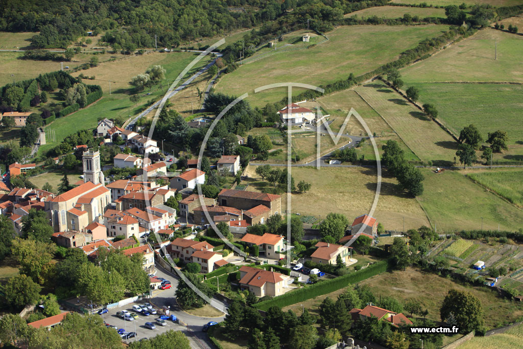 Photo arienne de Saint-Chamond (Saint-Martin-en-Coailleux)