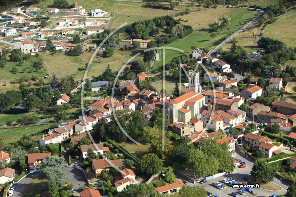 Photo arienne de Saint-Chamond (Saint-Martin-en-Coailleux)