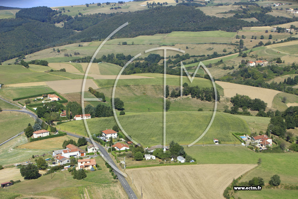 Photo arienne de Saint-Christo-en-Jarez (Grange Flachon)