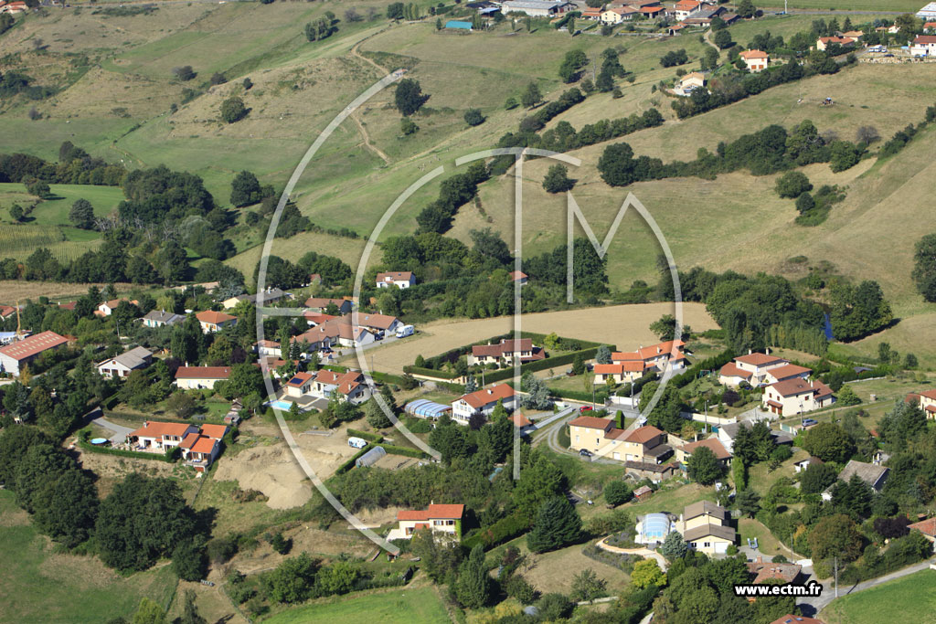 Photo arienne de Saint-Christo-en-Jarez (La Maison Neuve)