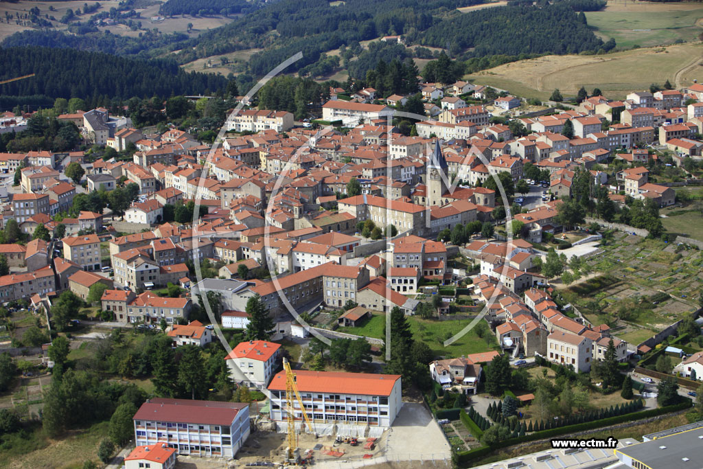 Photo arienne de Saint-Didier-en-Velay