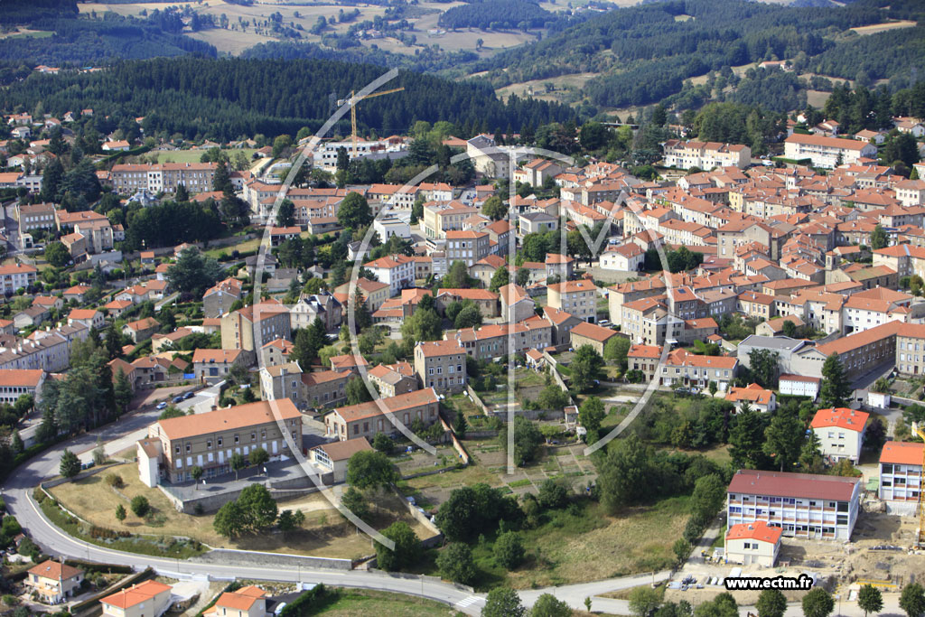 Photo arienne de Saint-Didier-en-Velay