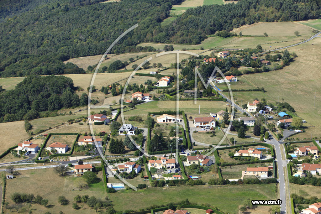 Photo arienne de Saint-Etienne (Bcizieux)