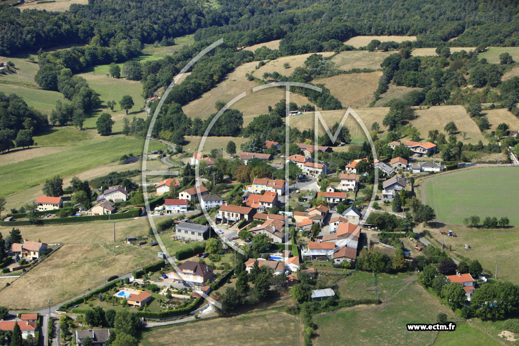 Photo arienne de Saint-Etienne (Bcizieux)
