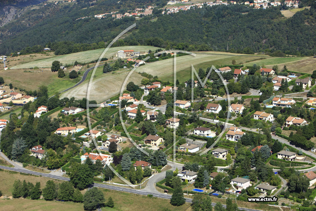 Photo arienne de Saint-Etienne (Chemin du Grand Pr)