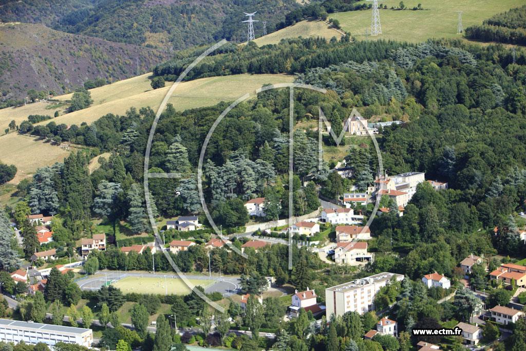 Photo arienne de Saint-Etienne (La Mtare)