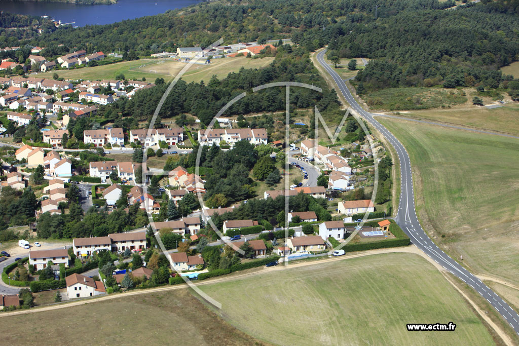 Photo arienne de Saint-Etienne (Le Brat)