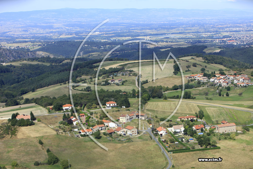 Photo arienne de Saint-Etienne (Le Mont)