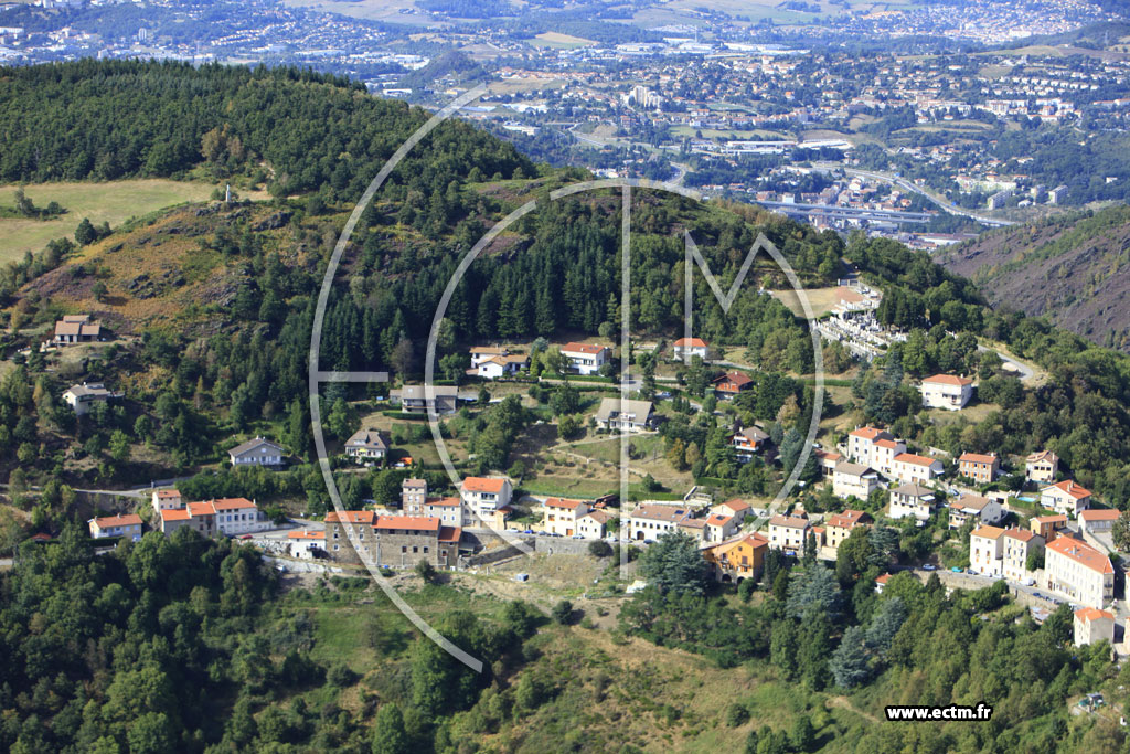 Photo arienne de Saint-Etienne (Rochetaille)