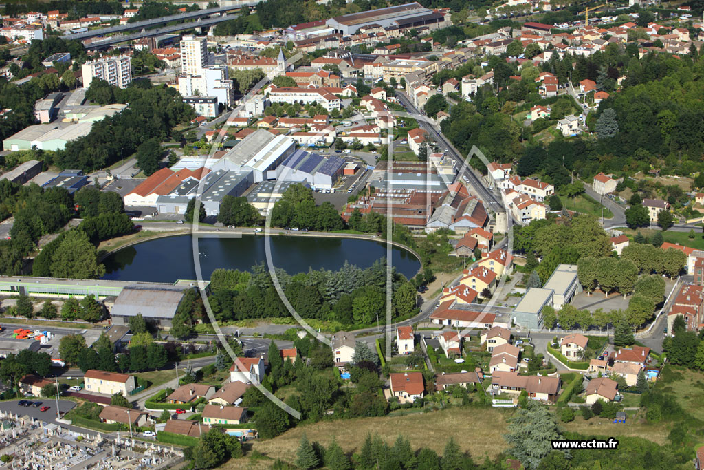 Photo arienne de Saint-Etienne (Terrenoire)