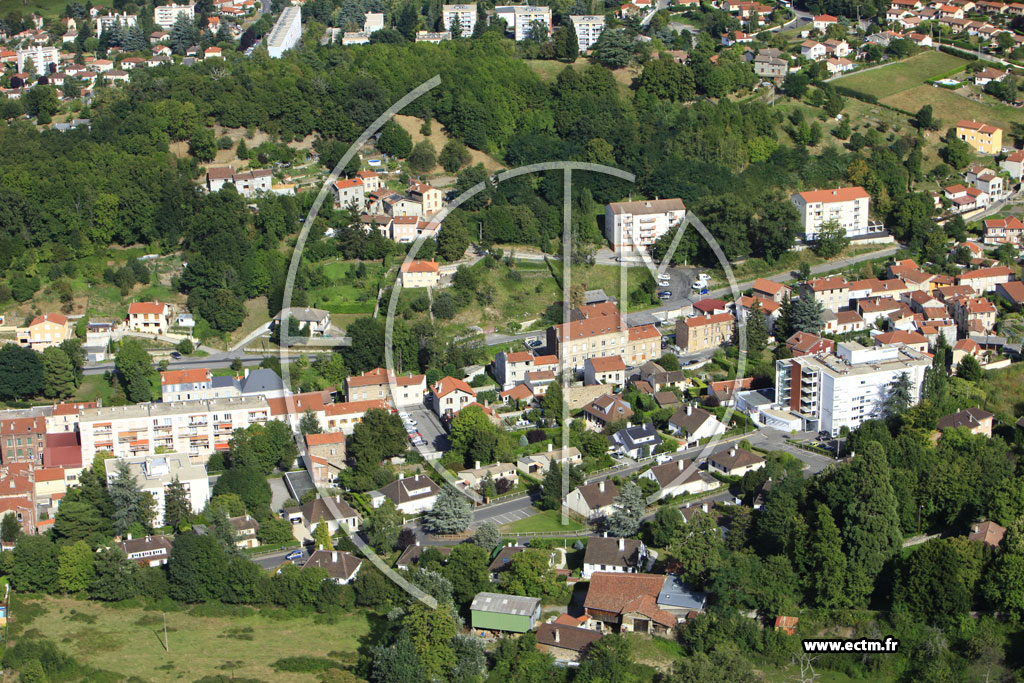 Photo arienne de Saint-Etienne (Terrenoire)