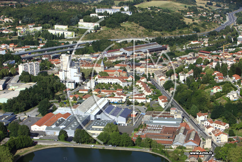 Photo arienne de Saint-Etienne (Terrenoire)