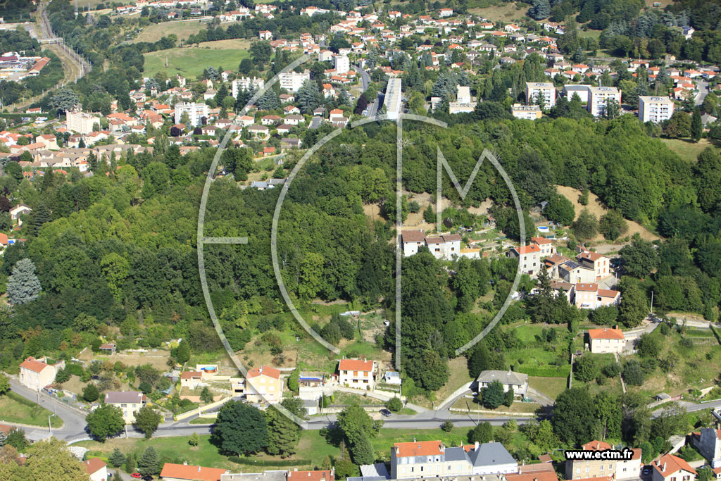 Photo arienne de Saint-Etienne (Terrenoire)