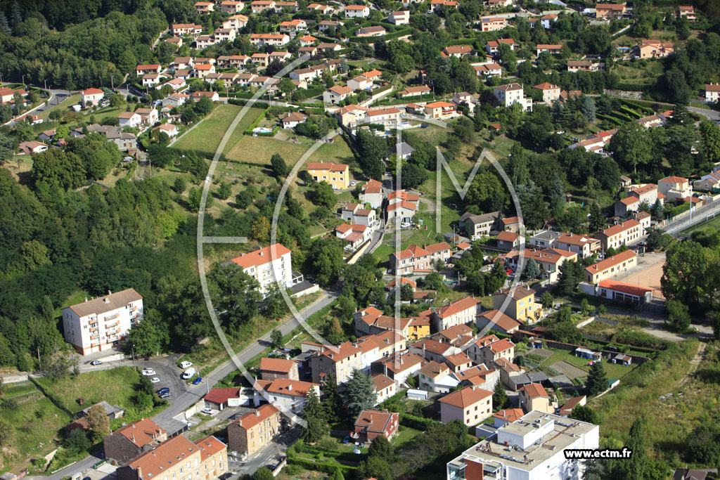 Photo arienne de Saint-Etienne (Terrenoire)