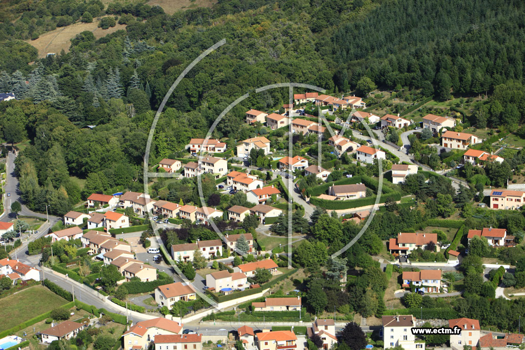 Photo arienne de Saint-Etienne (Terrenoire)
