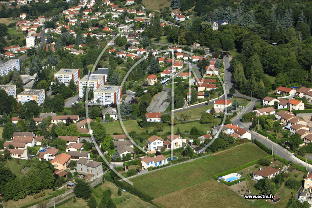 Photo arienne de Saint-Etienne (Terrenoire)