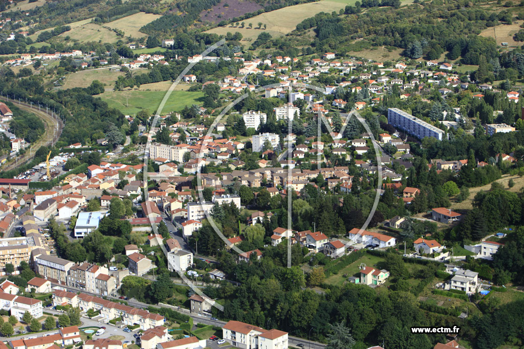 Photo arienne de Saint-Etienne (Terrenoire)