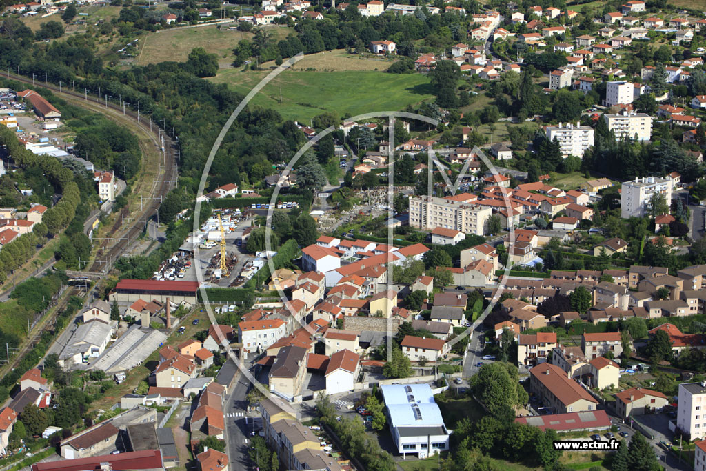 Photo arienne de Saint-Etienne (Terrenoire)